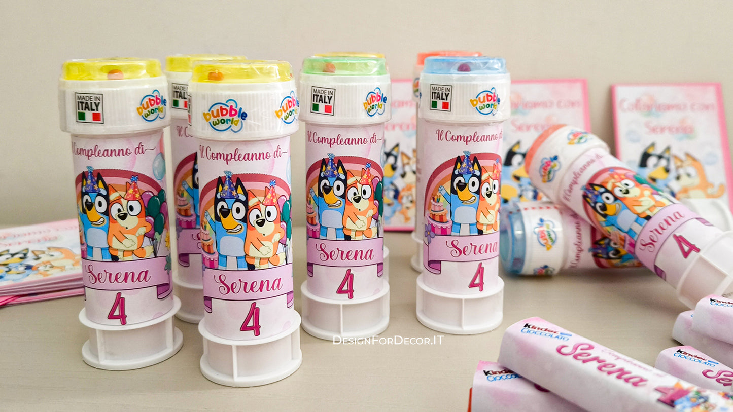 Bolle di Sapone a tema