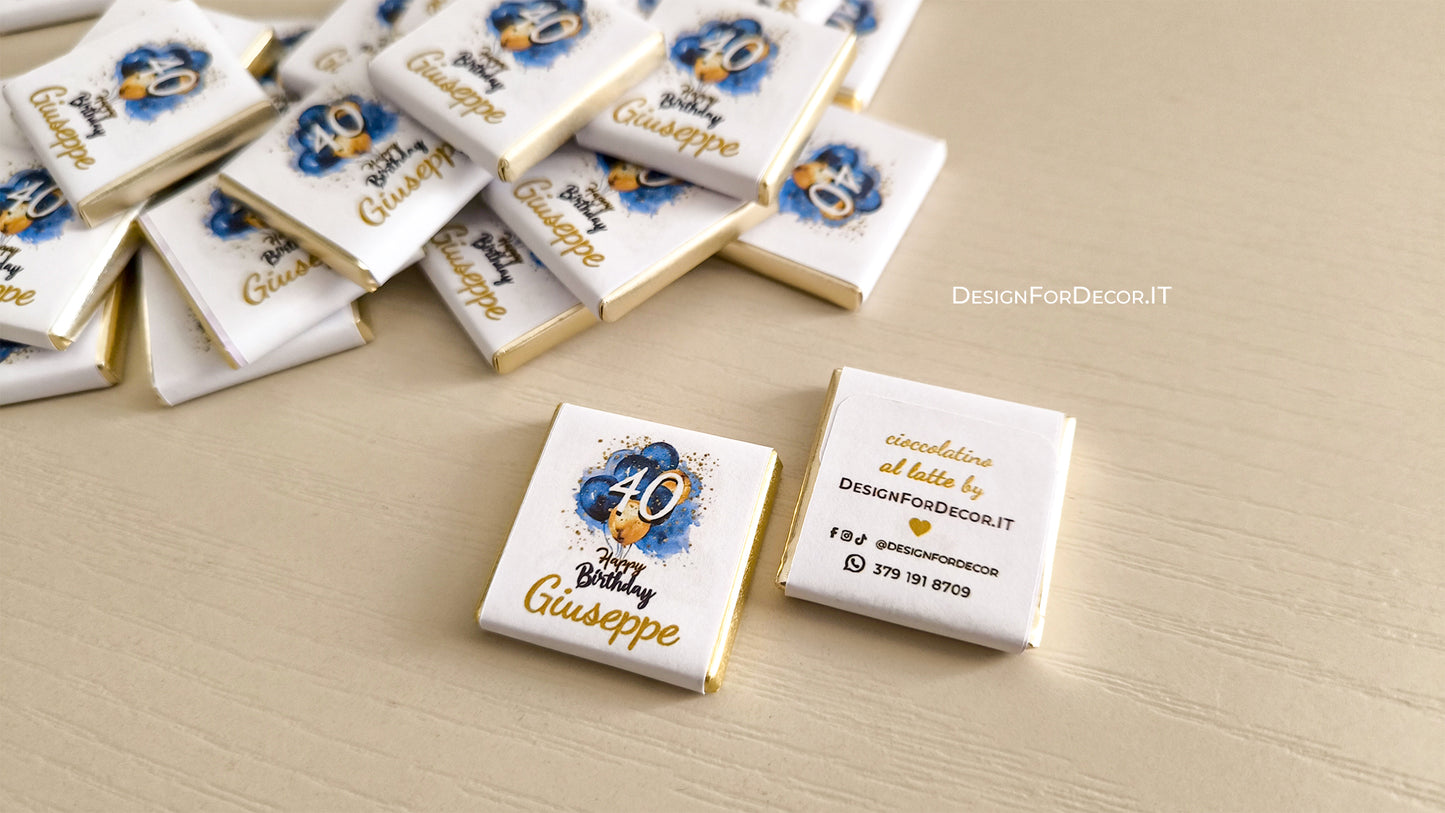 Cioccolatini personalizzabili